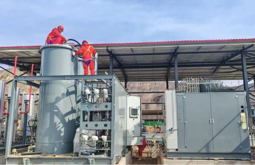 國際領先！中國電科博微成功研發低溫精制及脫氖裝置