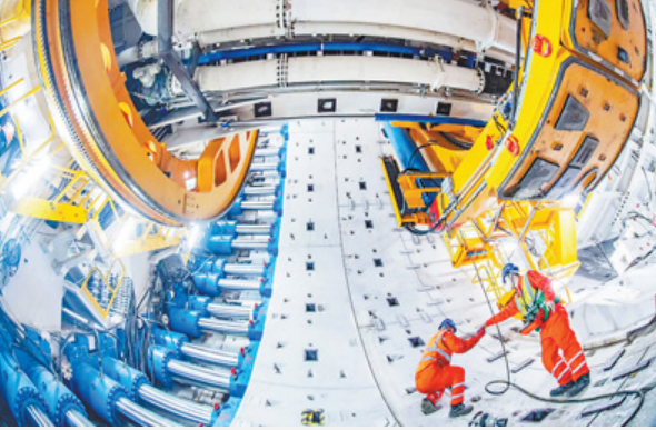 盾構機，“百變金剛”本領強