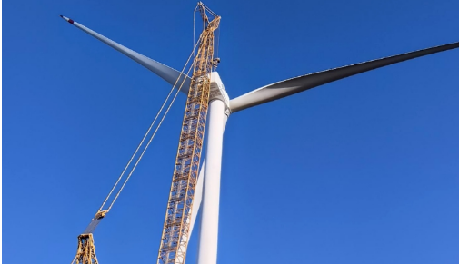 風電裝備輕量化技術重大突破 基于BWind500M高強鋼塔架的風場并網發電