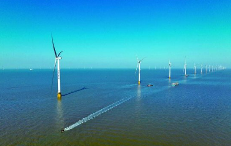 山東東營風電裝備測試認證創新基地首批機組成功并網