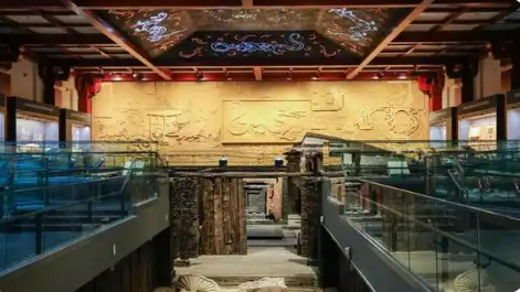 北京大葆臺遺址博物館新館開館 “黃腸題湊”重磅亮相