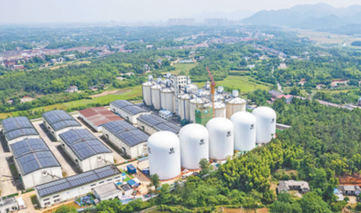 探訪我國首批5座9000噸級氣膜糧倉