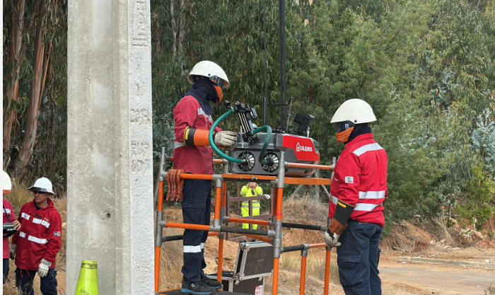 國產電力機器人首次在智利電網應用