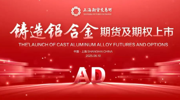 鑄造鋁合金期貨及期權上市