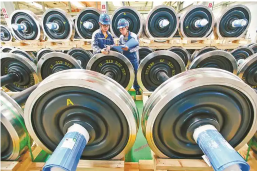 馬鋼車輪助力氫能源有軌電車綠色出行