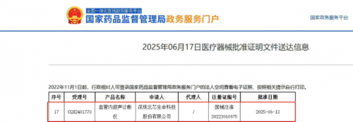 北芯新一代功能影像集成解決方案獲批，開啟冠脈精準介入新紀元