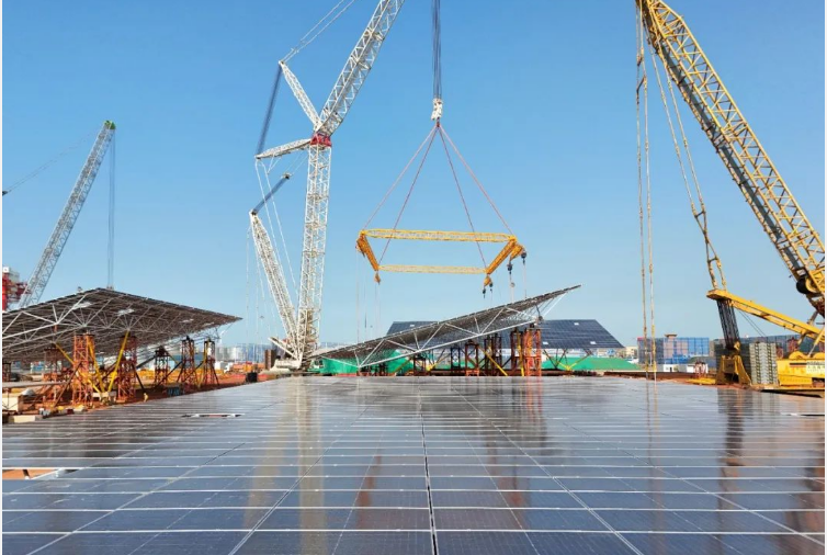 山東國資國企發力綠色物流 煙臺港上半年光伏設備發運量創歷史新高