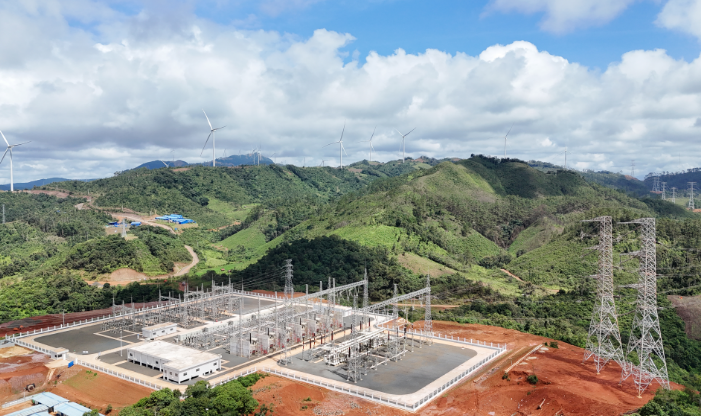 亞洲首個跨境輸電新能源項目全容量并網