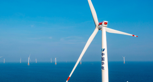 巧借臺風發電 華電智慧風場單日發電1085萬千瓦時