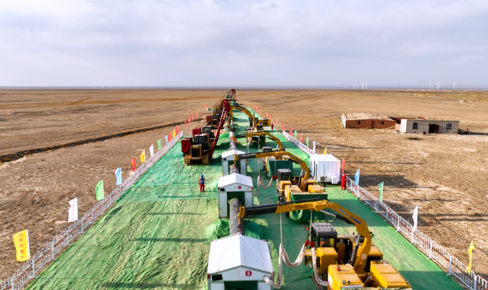 準東煤制天然氣管道干線工程正式開工建設