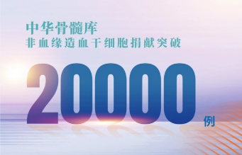 我國捐獻造血干細胞例數已超20000例