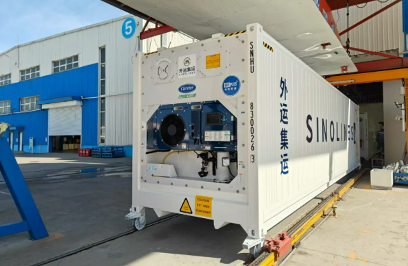 產業協同新作！全球首批生物基復合材料冷箱交付