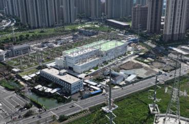 華中首個城市腹地超高壓變電站投運