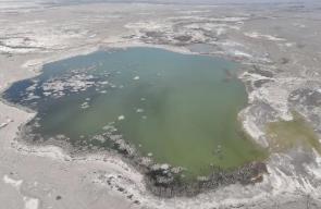 內蒙古西居延海近5年來首度進水