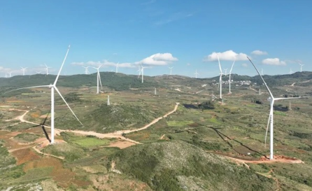 云南能投集團首個百萬千瓦級風電基地建成投產
