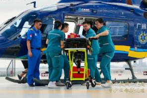 構建低空醫療救援網，廣州已建立26條無人機運輸航線、17家醫院設直升機起降點