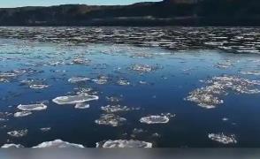 黑龍江省主要江河進入流凌期 預計11月26日徹底封凍