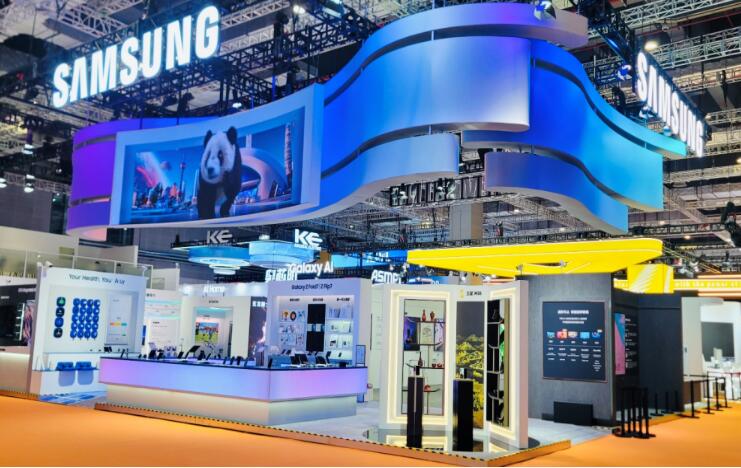 三星Micro RGB色彩技術亮相進博，智繪AI家電新視界