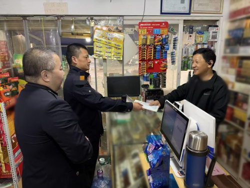 武漢洪山煙草：筑牢流感防線 洪山煙草稽查隊在行動