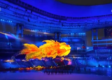 全運“頂流”鰲魚燈返場廣州燈光節 千年嶺南非遺煥彩正當時