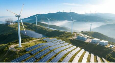 云南能投集團首個百萬千瓦級“風光儲一體化”基地全面建成