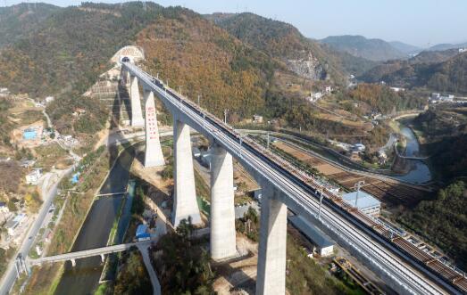 進度條刷新！西十高鐵全線鋪軌貫通