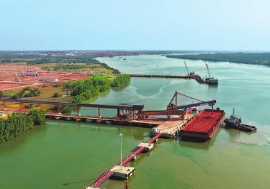 河南首個海外港口樞紐啟動試運營