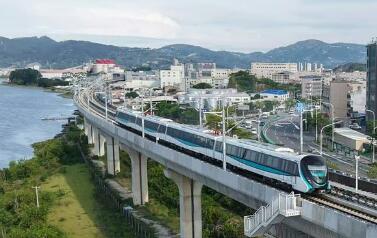 福州軌道交通運營里程突破200公里 中心城區 “雙線成環”