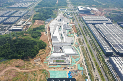 中聯重科全球研發中心創新孵化基地項目電氣工程全面完成