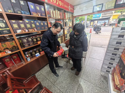 武漢黃陂：“冬季安全護航”精準發力 筑牢零售終端安全防線