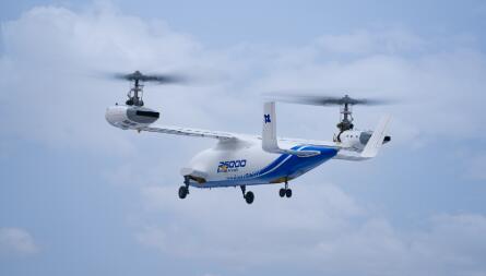 我國6噸級傾轉旋翼無人飛行器在四川首飛