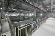 內蒙古首座全下沉式再生水廠通水調試