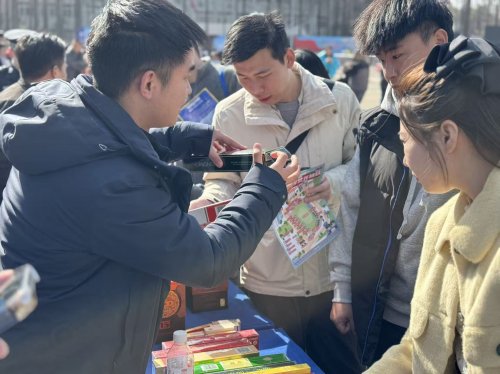 硚口煙草借力110警察節開展煙草安全知識普及活動