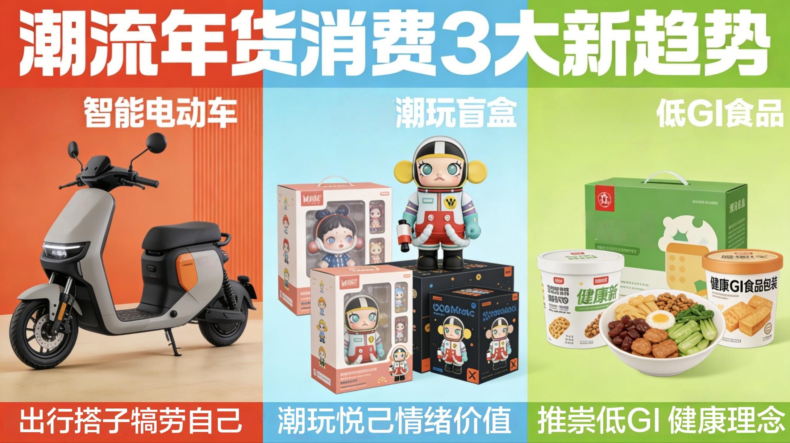 不買煙酒改囤“出行搭子” 年貨市場迎來年輕化：智能電動車、潮玩文創成新寵