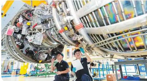 海口空港綜保區維修業務進出口值首破千億元