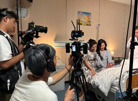 在短劇片場感受小城“熱辣滾燙”