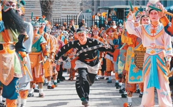 2026年新春，英歌亮相世界多地，海外華僑華人共同傳承“中華戰舞”