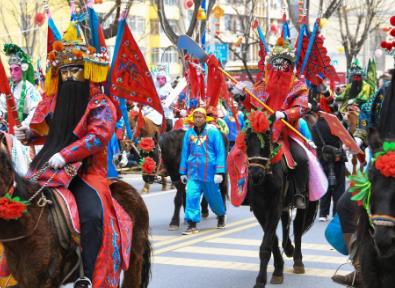 踏著新春的鼓點，隴州社火“燃”起來了！