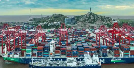 今年前兩月上海口岸進出境國際航行船舶創歷史新高