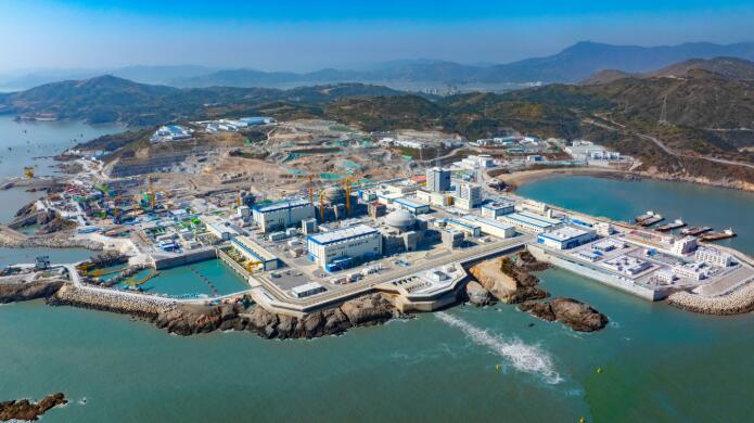長三角地區首臺“華龍一號”核電機組首次并網發電