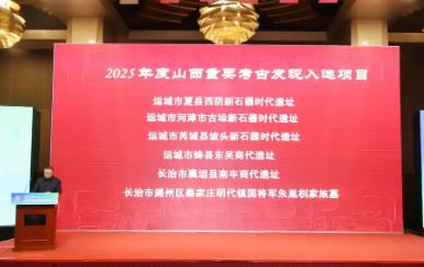 2025年度山西重要考古發現在并揭曉