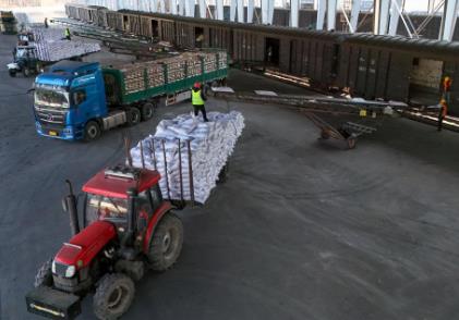 黑龍江：鐵路農資運輸保春耕