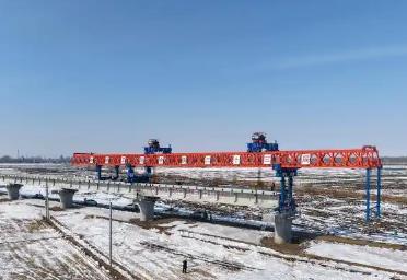 春暖復工忙 黑龍江多項重點鐵路工程建設提速