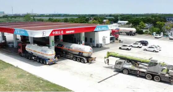 中國石化建成全國最大車用LNG加注網絡