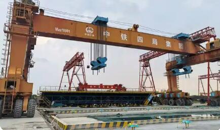 亞洲最大高鐵制梁場制梁破千榀