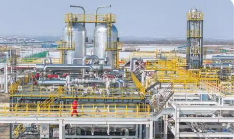 新疆油田天山氣田累產工業氣超10億立方米