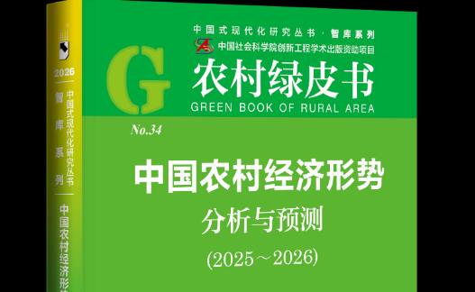 《農村綠皮書：中國農村經濟形勢分析與預測（2025-2026）》發布