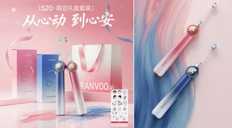 銳舞520限定氣泡電動牙刷：以“微洗牙”功能回應溫和護齦需求