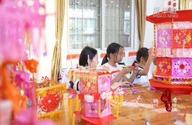 千城百縣看中國｜福建武平：中山花燈 指尖上的傳承