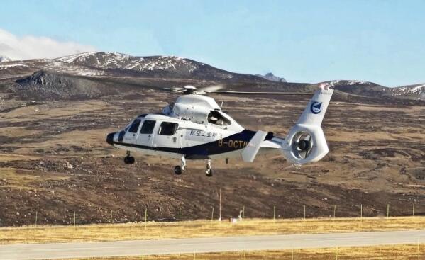 AC312E直升機完成高高原起飛著陸能力拓展